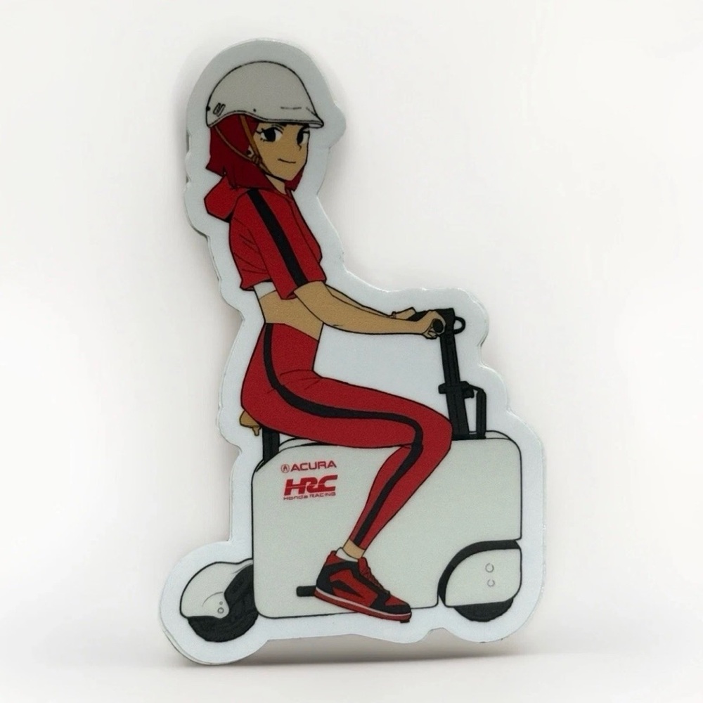 Acura HRC Racing Stickers (3pcs) - Picture 2 of 6